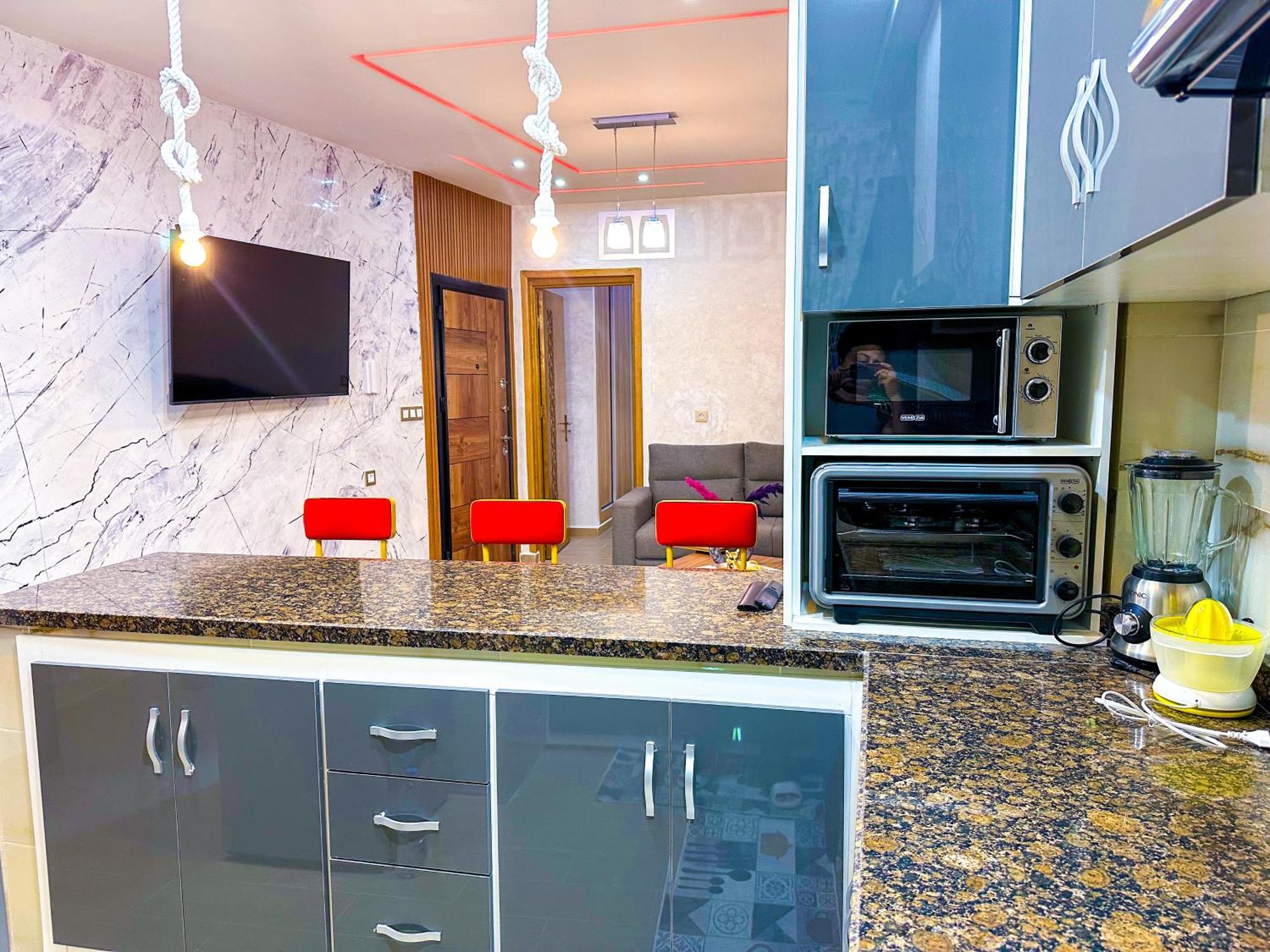 Veluxa - Luxury Holiday Homes - Centric Flat Tânger Exterior foto