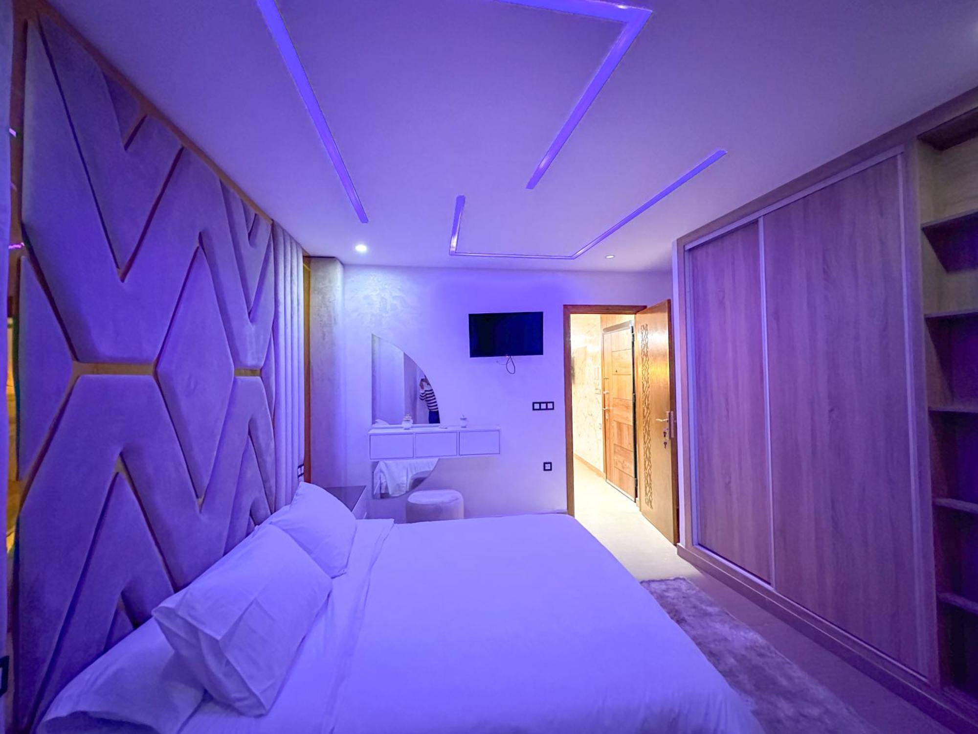 Veluxa - Luxury Holiday Homes - Centric Flat Tânger Quarto foto