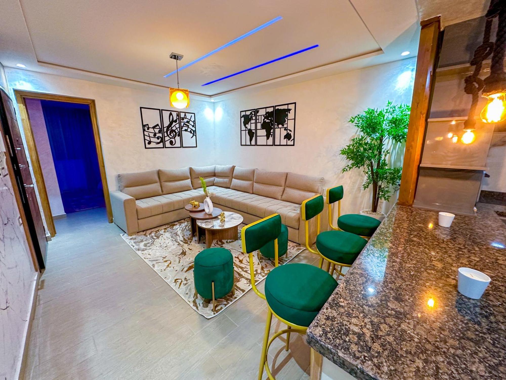 Veluxa - Luxury Holiday Homes - Centric Flat Tânger Quarto foto